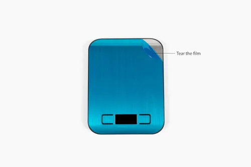 Vista 3 de Generic Báscula digital de cocina, báscula de alimentos con 6 unidades diferentes, pantalla LCD, 0.04 oz a 11 libras (plateada)