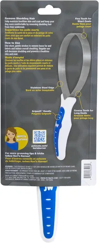 Vista 2 de JW Pet Company GripSoft Loop Blade Cepillo para perros para desprendimiento