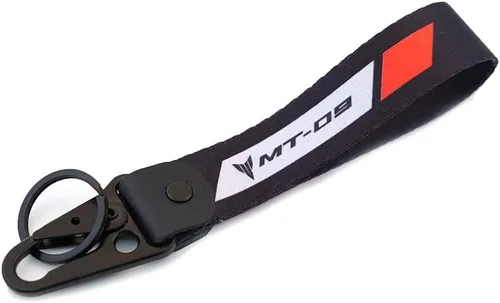Vista 5 de MOWOK Compatible con Yamaha MT 09 mt09 TRACER 9 GT 9gt 2021 2022 todos los años cubierta de depósito de líquido de frenos de motocicleta llavero