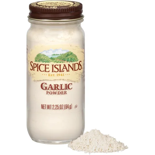 Vista 2 de Spice Islands Ajo en polvo, 2.25 onzas