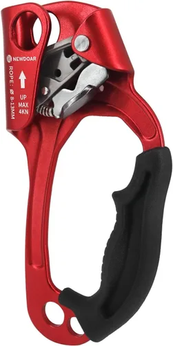 Vista 11 de NewDoar Certificado UIAA y CE - Ascendedor de mano para escalada en roca, arborista, equipo de rapel para cuerda de 8~13MM