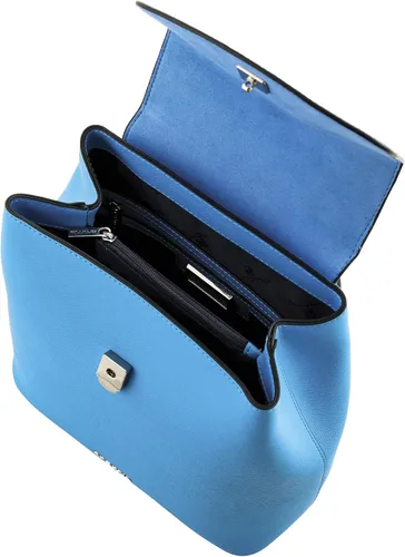 Vista 3 de Cromia Perla (1404479) Mochila de piel auténtica italiana, Azul