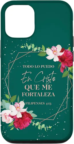 Vista 28 de Regalos Mujer Cristiana Español Versículos de la Biblia Español Funda para iPhone 17