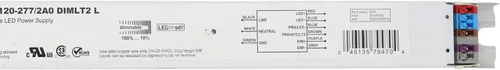 Vista 3 de Sylvania 79470 - OTi 85/120-277/2A0 DIMLT2 L Fuente de alimentación LED regulable de 85 vatios 120/277 voltios