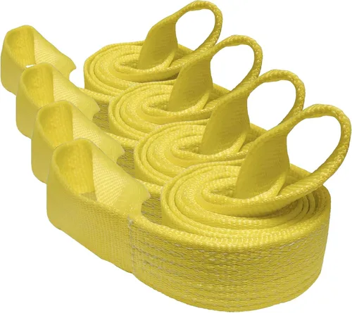 Vista 2 de KEEPER HAMPTON PROD - Correa de cabrestante protector de árboles de 2 pulgadas x 6 pies para cabrestantes eléctricos, límite de carga de trabajo
