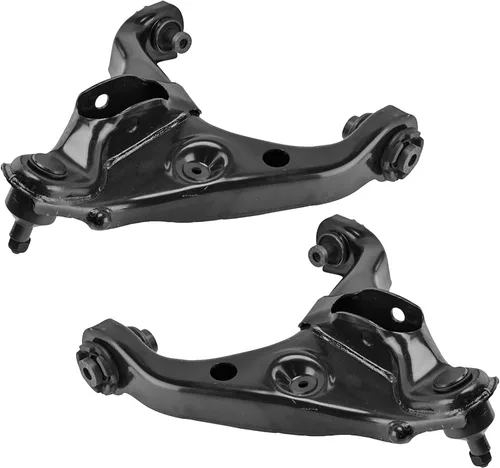 Vista 494 de Conjunto de Brazo de Control Inferior Delantero y Junta Esférica TRQ para Lado del Conductor y del Pasajero 2 Piezas Compatible con Ford Mustang GT
