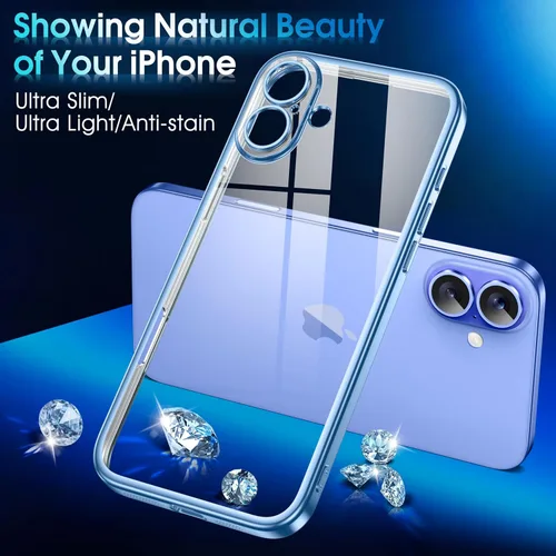 Vista 245 de Supdeal Funda cristalina transparente para iPhone 11, [No se amarillea] [Protección de la cámara] [Probado contra caídas de grado militar] Funda