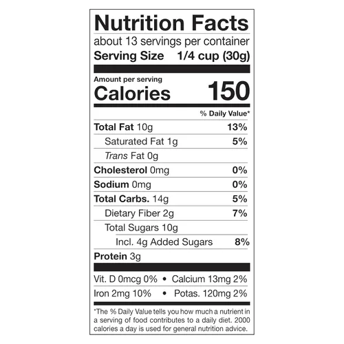 Vista 10 de Power Up Mega Omega Trail Mix Gourmet Nut - Bolsa de mezcla de frutos secos, 14 onzas