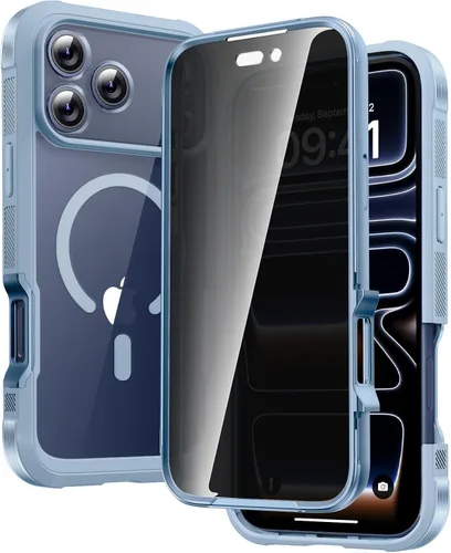 Vista 163 de Carcasa Diaclara diseñada para iPhone 12/12 Pro, carcasa completa resistente con protector de pantalla táctil y antiarañazos integrado, carcasa