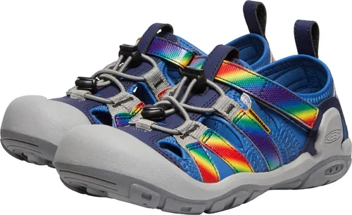 Vista 7 de KEEN Knotch Creek Casual Cómodo para Niños Tinte anudado cobalto brillante/arco iris
