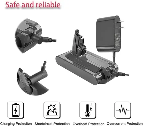 Vista 5 de Adaptador de cargador para aspiradora V10 V11 V11 V12 V15 (color : V10 UE)