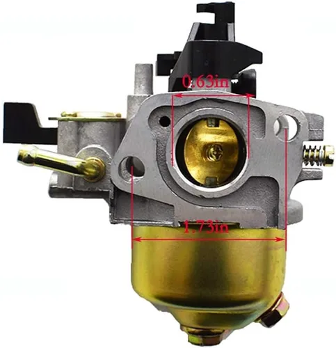 Vista 3 de ALL-CARB Kit de carburador 16100-ZE6-W01 de repuesto para cortacésped de carbohidratos Honda GXV120 GXV140 HR214 HRA214 HR215 HR216