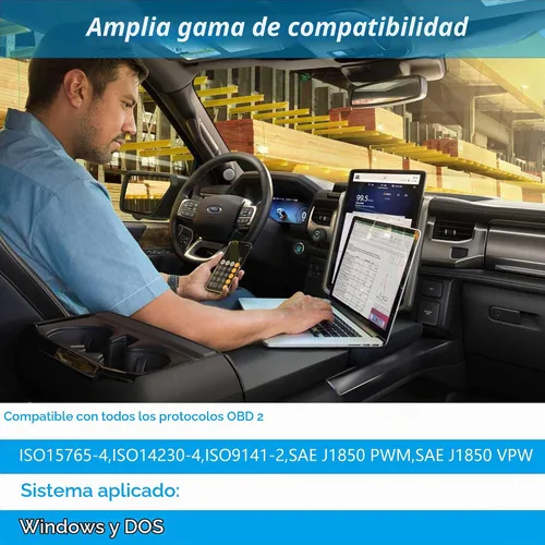Vista 3 de CERRXIAN ELM327 OBD2 Adaptador USB OBD2 a USB Adaptador de escáner OBDII Cable de diagnóstico OBDii Escáner Lector de Código Auto Auto Herramienta