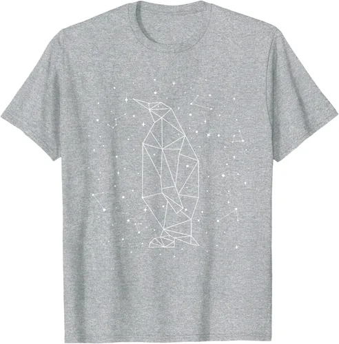 Vista 51 de Sternbild Penguin Constellation Emperor Sea Bird Penguin Camiseta Negro
