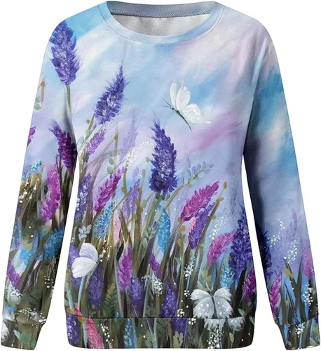 Vista 5 de SNKSDGM Sudaderas con capucha para mujer con cremallera para mujer estampado diario cuello redondo suéter de manga larga Beige