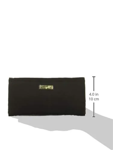 Vista 4 de JuJuBe Be Rich Cartera de tres pliegues con cierre a presión colección Legacy - The Monarch - Negro