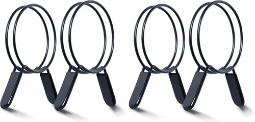 Vista 14 de POWERTEC Abrazaderas de manguera de doble bucle de 2-1/2 pulgadas para manguera de recolección de polvo y manguera de ventilación de la secadora