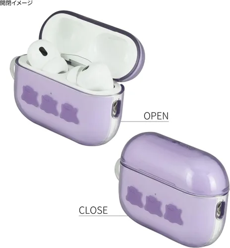 Vista 3 de Gourmandise POKE-811C - Funda blanda compatible con AirPods Pro (2ª generación)/AirPods Pro, Metamon