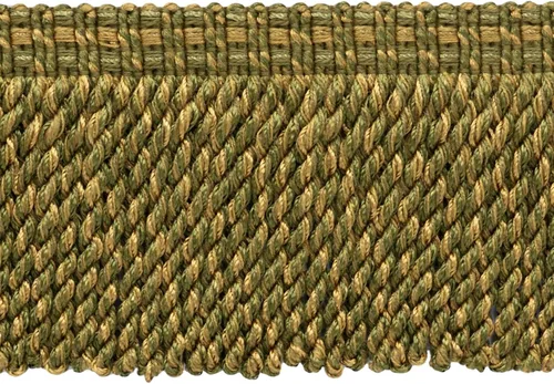 Vista 2 de Colección Veranda de 3" (7,5 cm) de largo, borde de flecos de lingote de punto elegante (estilo # BFV3) negro carbón #VNT30 (negro azabache) paquete