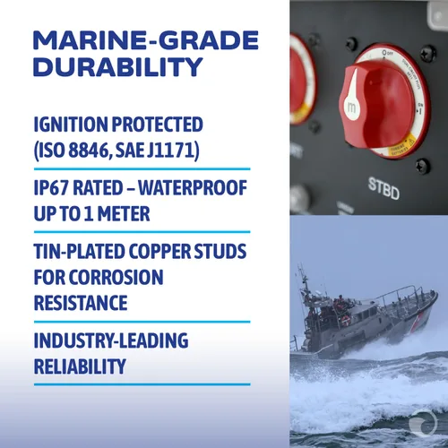 Vista 7 de Kit de batería adicional, de Blue Sea Systems