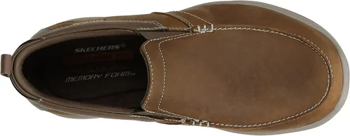 Vista 11 de Skechers Ajuste relajado para hombre mocasines Harper - Forde Negro