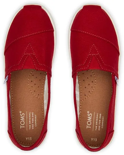 Vista 9 de TOMS Unisex-Child Classic Alpargata Sneaker