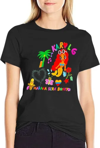 Vista 3 de Karols G Shirt Manana Sera Bonito Camiseta para Mujer