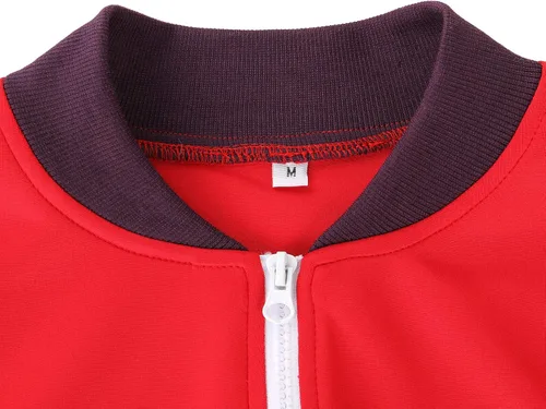 Vista 6 de FirstCos Wonder Egg Priority Kawai Rika - Sudadera con capucha para cosplay, diseño de girasoles rojos