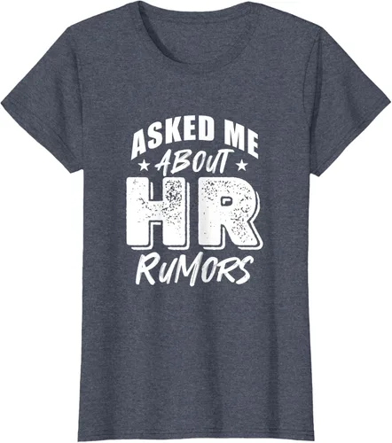 Vista 19 de Pregúntame sobre Rumores de RRHH Camiseta, Negro