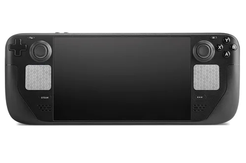 Vista 3 de TouchProtect Steam Deck - Add Style Tactile Feedback and Protect your Steam Decks Trackpads More than just a skin Hex Silver
