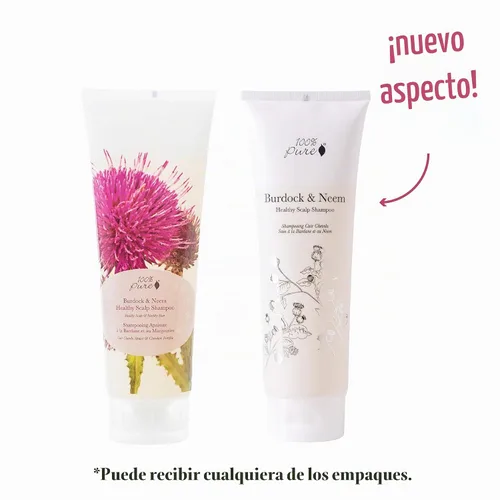 Vista 4 de 100% Pure. Champú natural, 8 onzas