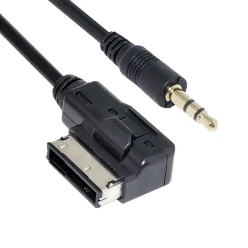Vista 9 de chenyang Estéreo de 0.138 in a medios en AMI MDI Audio Aux Cable adaptador para X164 X166 W204 X204 W176 W207 A207 C207 W211 W218 W212 coche