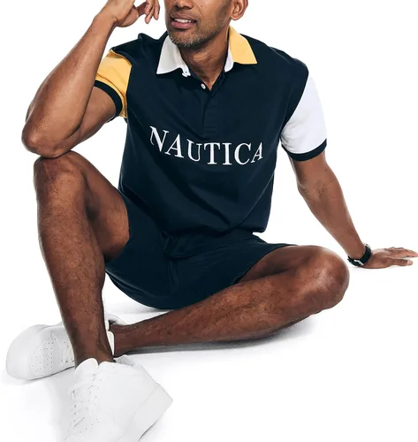 Vista 4 de Nautica Camiseta de rugby para hombre