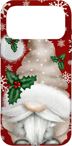 Vista 22 de Aesthetic Snowflake Cute Winter Gnome for Christmas Grandma Case for iPhone 17