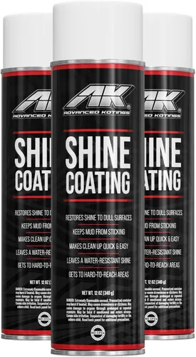 Vista 13 de Advanced Kotings - Spray de revestimiento de alto brillo Revive superficies opacas, protector UV, vinilo, goma, plástico, fácil limpieza