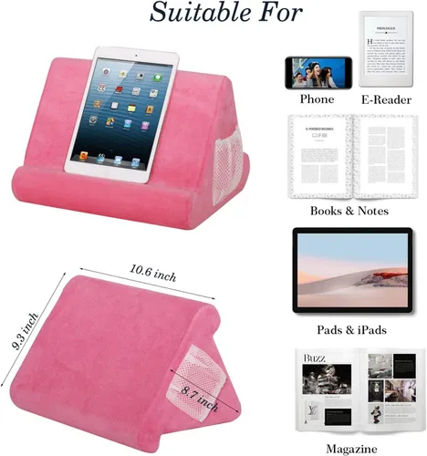 Vista 4 de Joinhome - Soporte de almohada para iPad, tableta, teléfono inteligente, soporte de apoyo multiángulos
