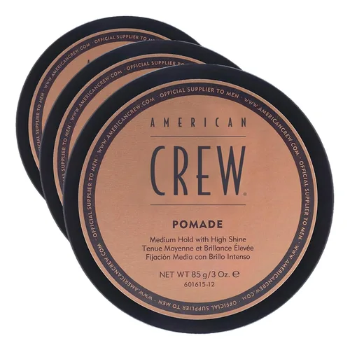 Vista 2 de American Crew Pomade pomada para fijación y brillo para hombres, 3, Marrón