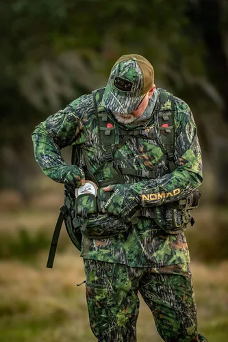 Vista 6 de Nomad Chaleco de pavo Killin' Time para hombre Chaleco de caza de pavo camuflaje