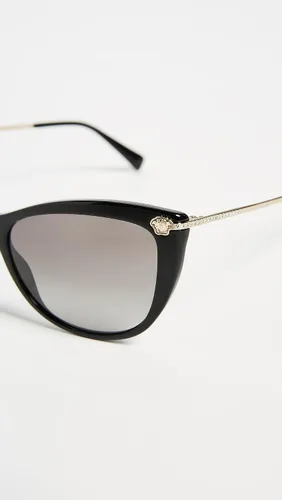 Vista 6 de Versace Gafas de sol Pop Chic para mujer negrogris talla única