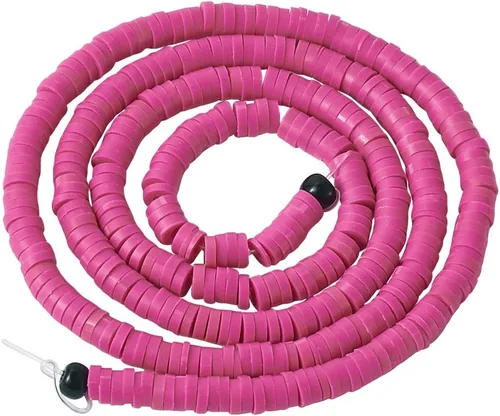 Vista 49 de Cheriswelry Kit de fabricación de pulseras de bricolaje con 7280 piezas de 30 colores de 0.236 in de disco plano redondo de arcilla polimérica