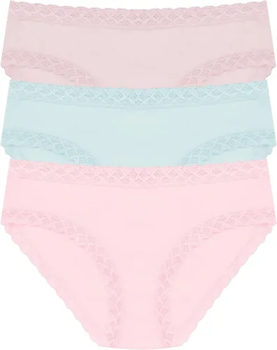 Vista 18 de Natori Paquete de 3 bragas Bliss Girl para mujer Café