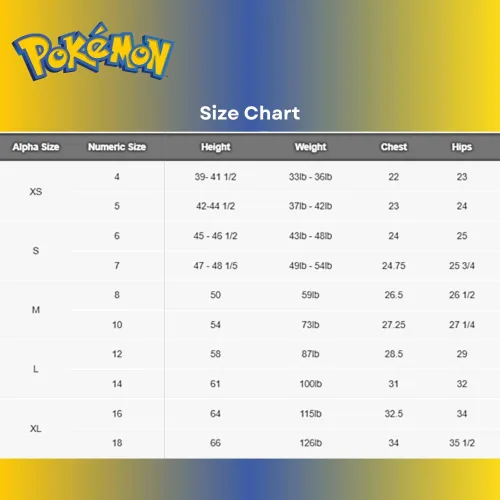 Vista 7 de Pokemon Pijama de una pieza para niños, disfraz de Pikachu con capucha o para dormir con cremallera frontal, tallas 4-10, Multi