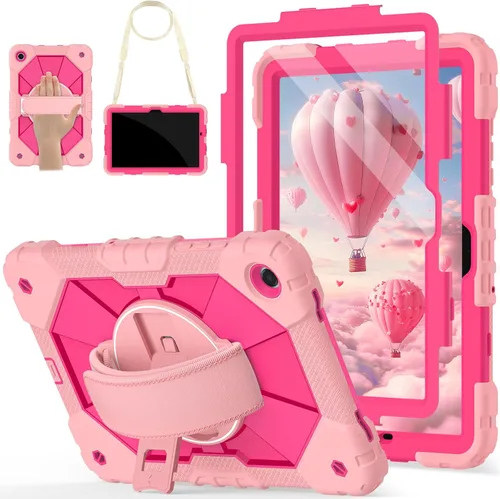Vista 10 de Nitupai - Funda giratoria de 11 pulgadas para Samsung Galaxy Tab A11+ Plus y A9+ 2025/2023