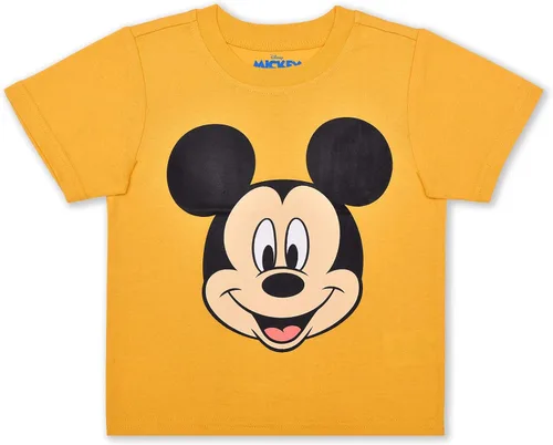 Vista 2 de Disney Mickey Mouse and Friends - Conjunto de camiseta y pantalones cortos de manga corta para niños, niños pequeños y pequeños