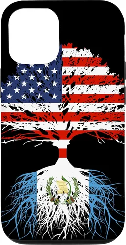 Vista 28 de Guatemala Born Family Roots Guatemalan American US Flag Gift Case for iPhone 17