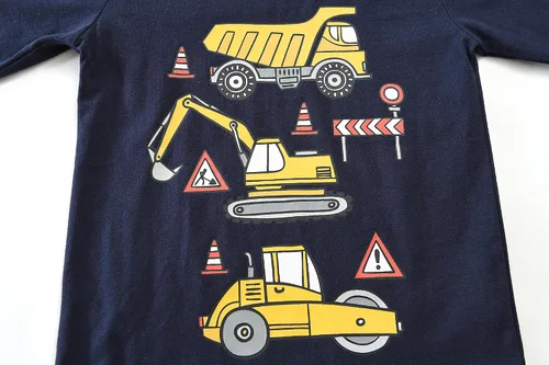 Vista 58 de Little Hand Pijamas para niños pequeños, Monster Truck 100% algodón, dinosaurio para niños, 2 piezas, ropa de dormir, conjuntos de ropa de dormir