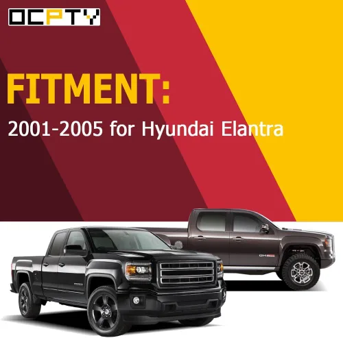 Vista 7 de OCPTY Manijas de puerta delanteras interiores del lado del pasajero de repuesto para Hyundai Elantra 2001-2006 para Hyundai Elantra manijas