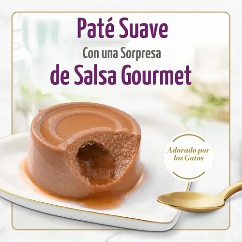 Vista 2 de Purina Fancy Feast Paté. - Comida húmeda enlatada para gatos adultos