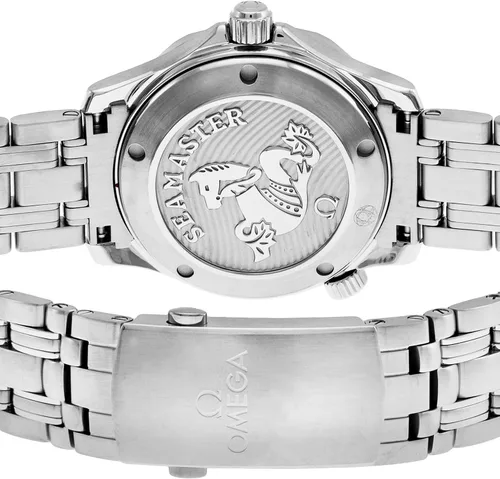 Vista 3 de Omega Seamaster300 - Reloj automático suizo para hombre plateado Reloj de buceo