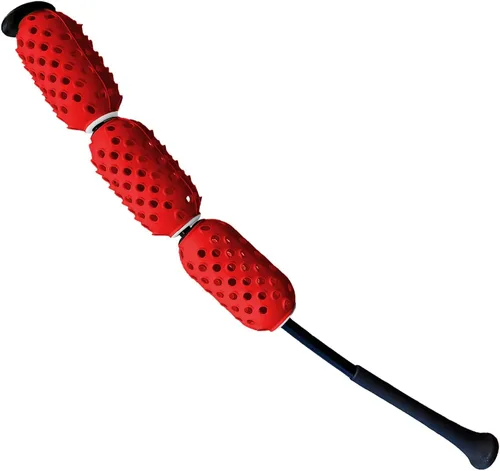 Vista 11 de Aero Swing - Entrenador de swing de béisbol y softbol, las piñas de resistencia al viento del swing del bate generan más velocidad de bate de más